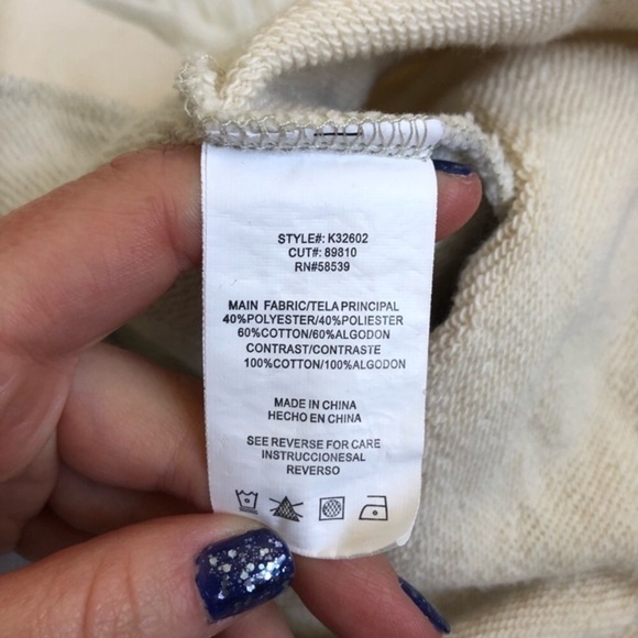 Kut from the Kloth Knit Two Tone Color Block Cotton Blend Moto Jacket EUC Size M - Picture 8 of 9